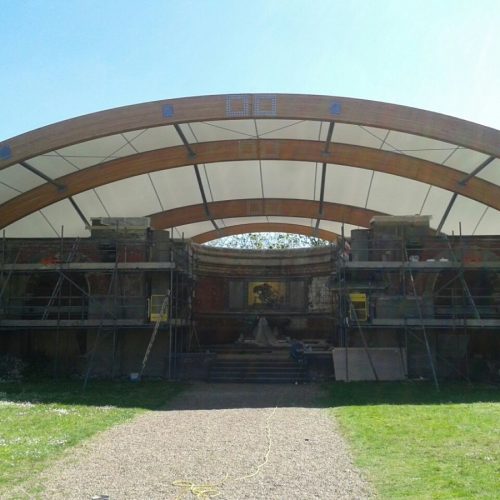 St George's project - canopy progress