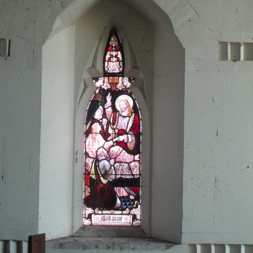 South Ealing Cemetery Chapel project - south chapel window 2