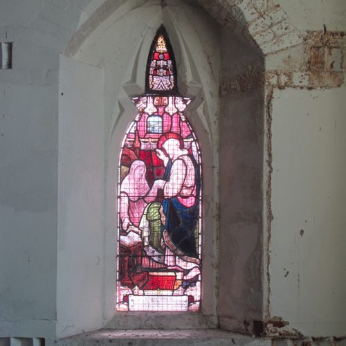 South Ealing Cemetery Chapel project - south chapel window